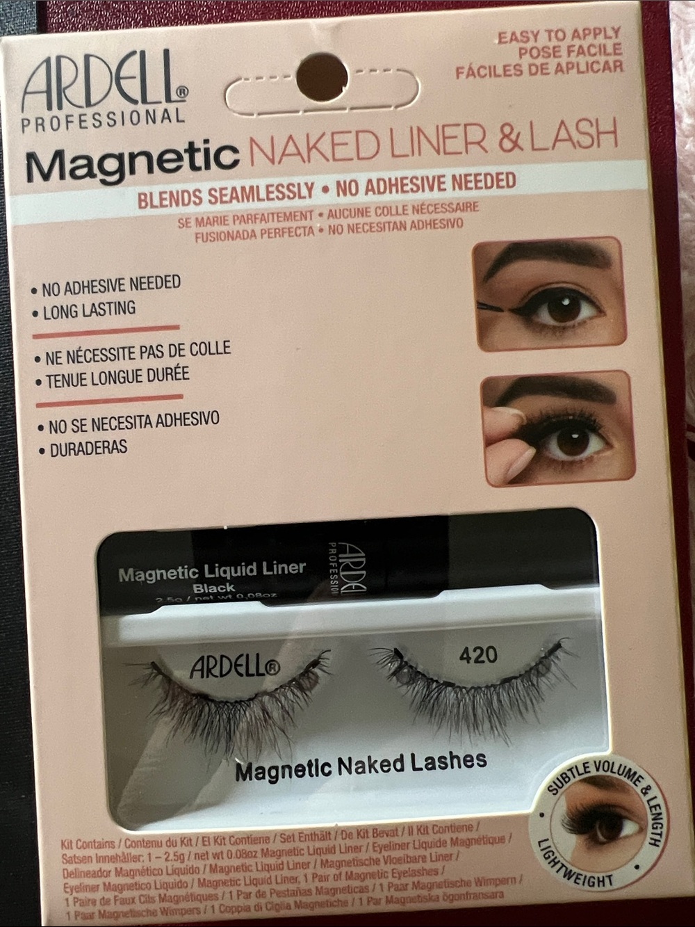 Ardell Magnetic Naked Liner & Lash Set - Black
